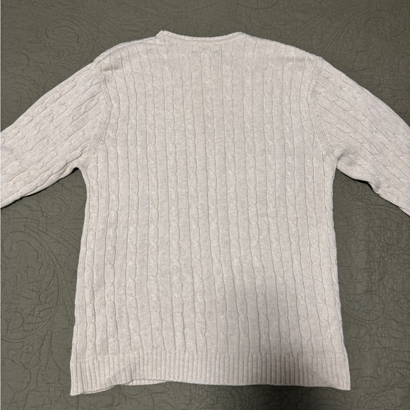 Steve & Barry's Cream Cable Knit Sweater Size XXL - Picture 4 of 5